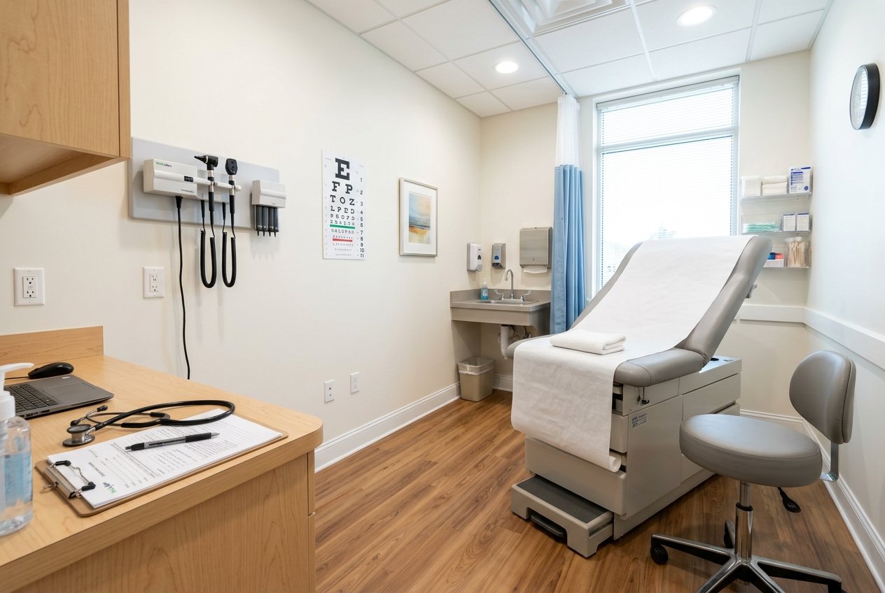 Urgent Care Walk-In Examination Room
